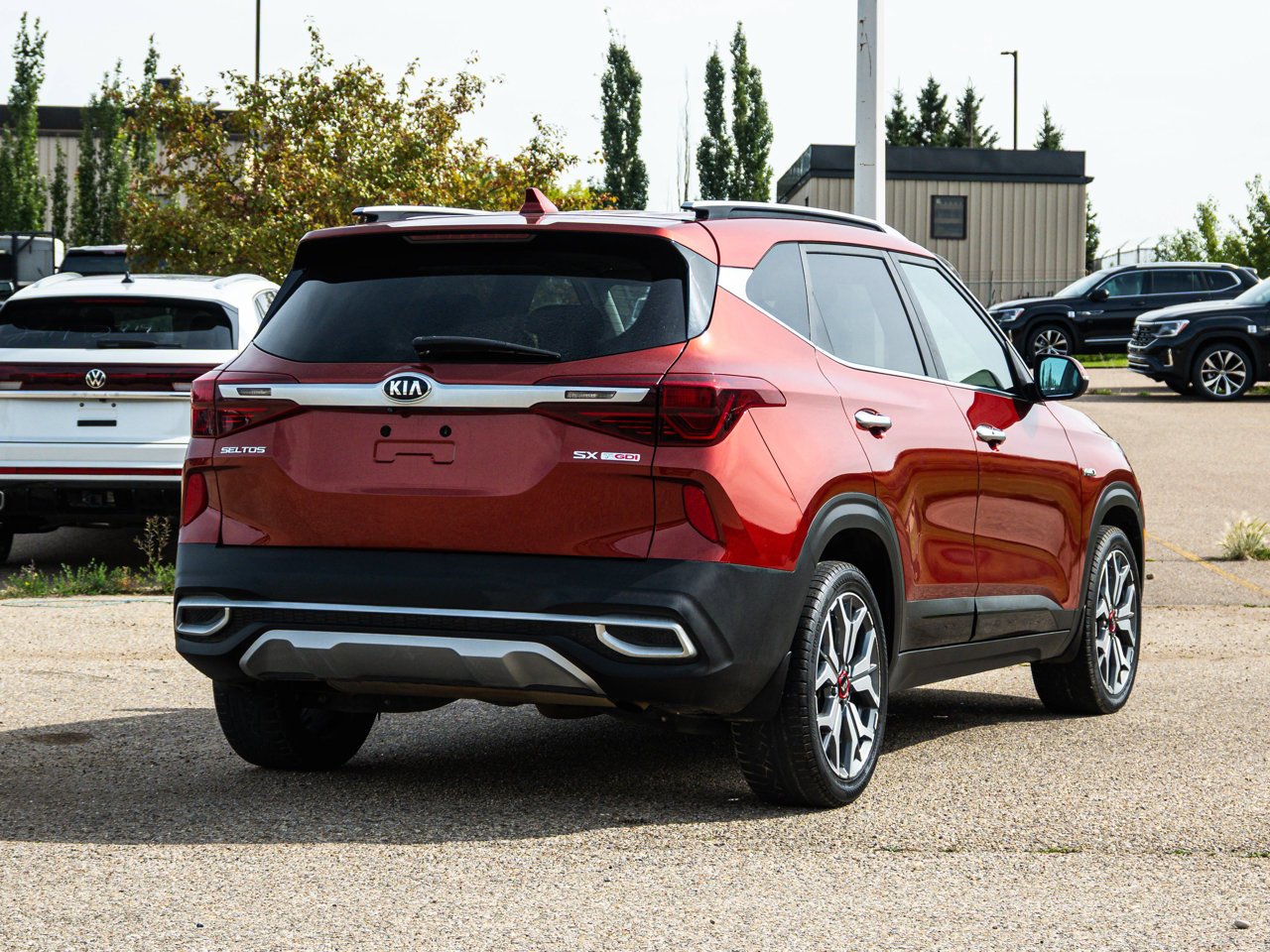 2021 Kia Seltos SX Turbo AWD Orange Sherwood Park - photo #14