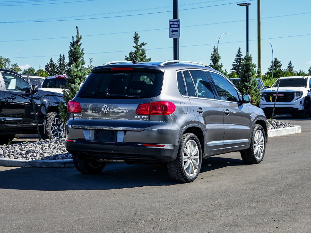 2015 Volkswagen Tiguan 4MOTION 4dr Auto Trendline gray Sherwood Park - photo #12