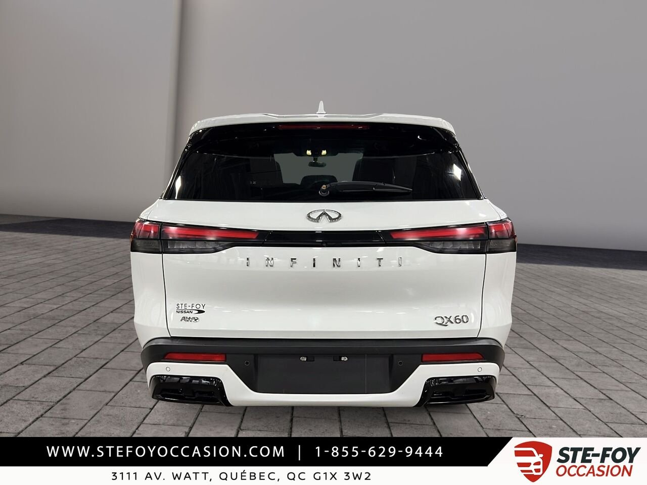 2024 INFINITI QX60 PURE White Québec - photo #2
