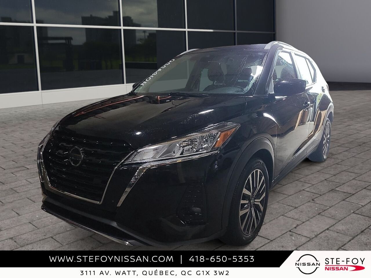 Nissan Kicks SV TA 2021 Noir Ste-Foy - photo #3