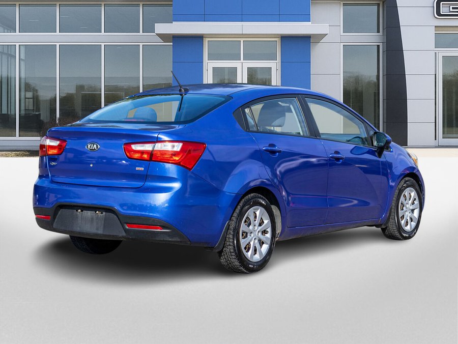 Kia Rio Berline 4 portes, boîte automatique, LX+ 2013 Bleu