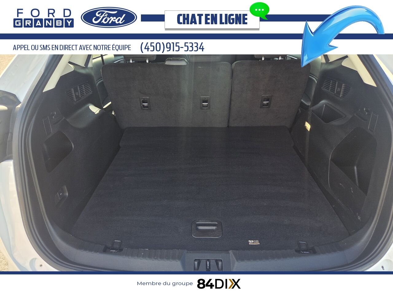 Ford Edge 2022 Blanc Granby - photo #23