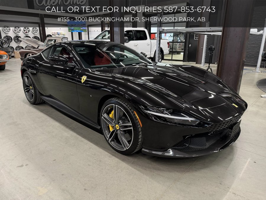 2022 Ferrari Roma | Carbon Exterior Trim | Carbon Interior Trim | Passenger Display | Hi-Fi JBL Black