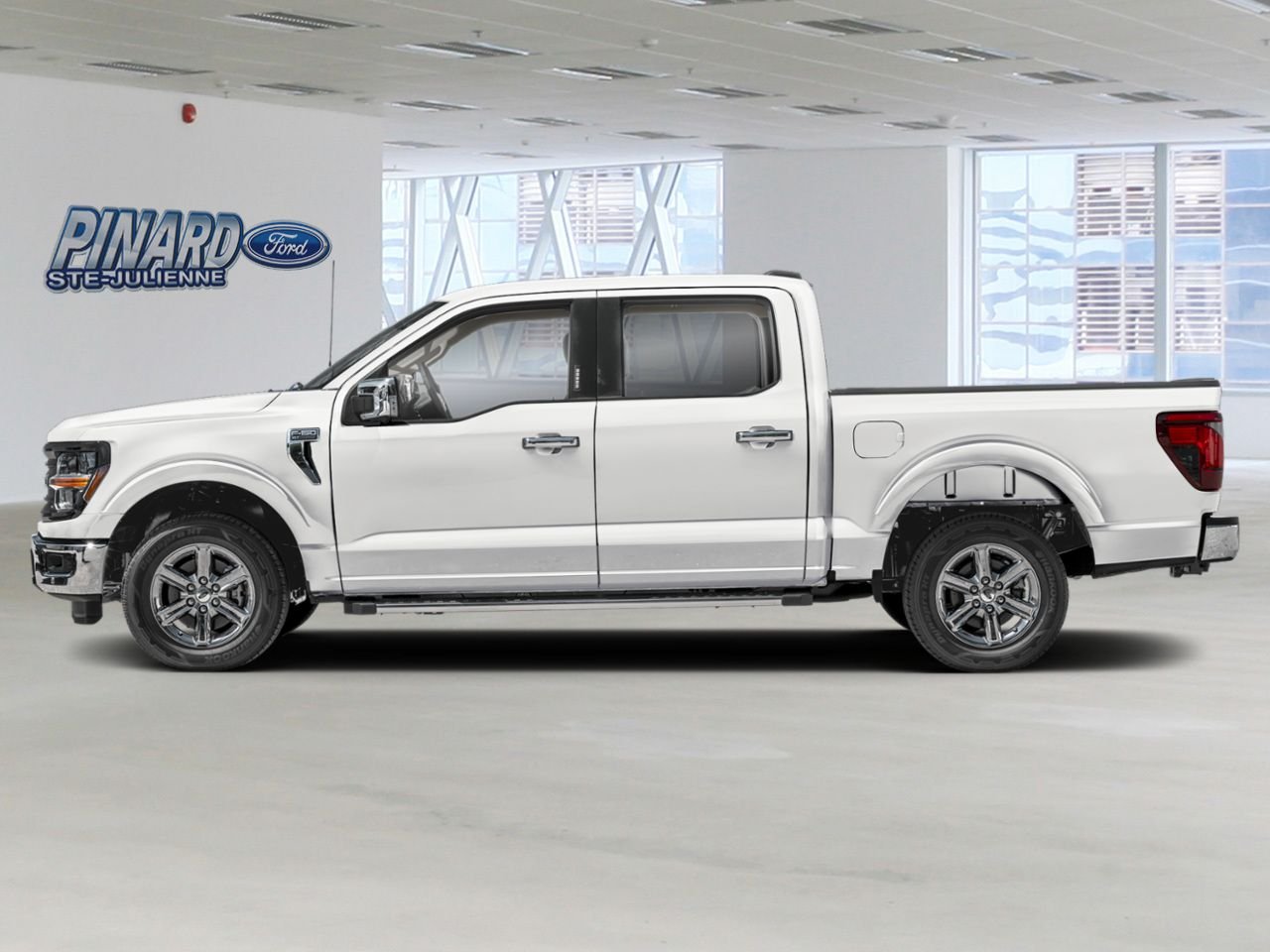 Ford F-150 2025 Blanc Oxford Sainte-Julienne - photo #1