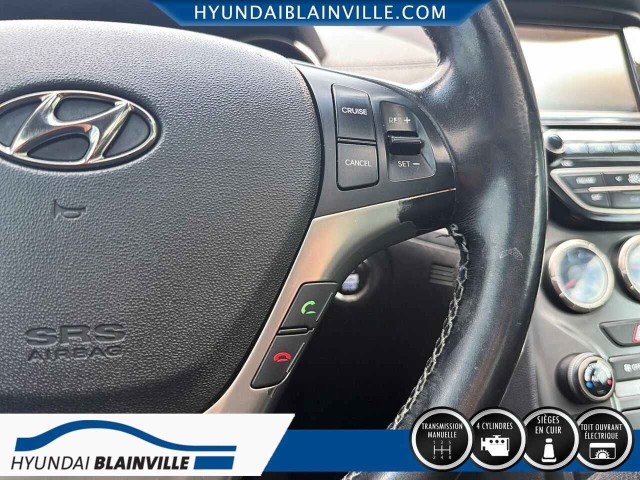 2014 Hyundai Coupé Genesis Silver Blainville - photo #14