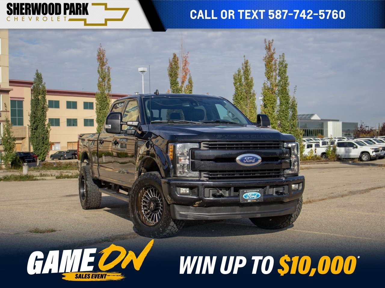 2019 Ford Super Duty F-350 SRW LARIAT 4WD Crew Cab 6.75' Box Black Sherwood Park - photo #0