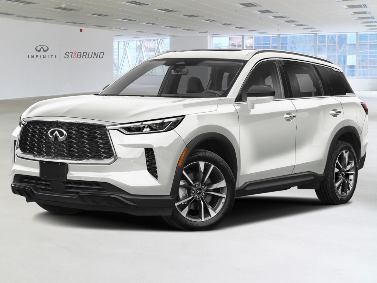 2025 INFINITI QX60 Majestic White Tri Coat Pearl  - photo #0