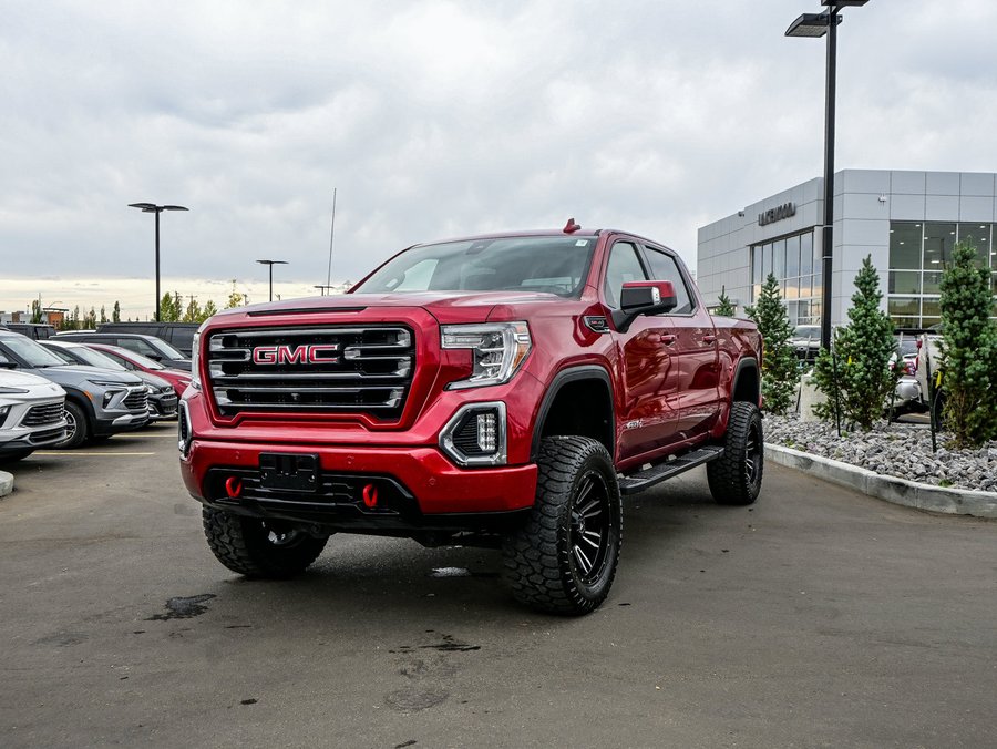 2019 GMC Sierra 1500 AT4 Premium 6.2L | Power Sunroof | 4in Lift Red