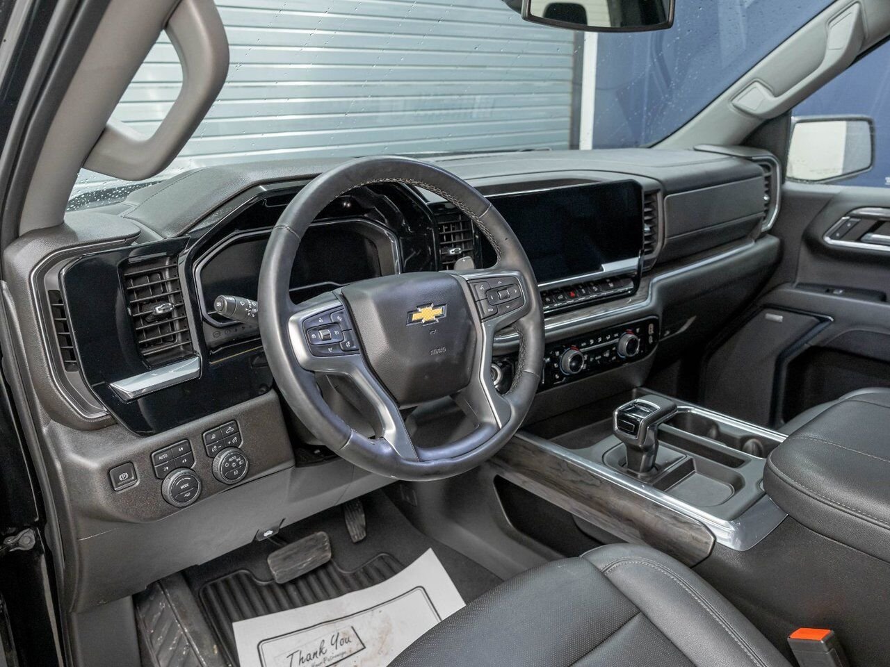2023 Chevrolet Silverado 1500 LTZ Z71 CREW 4X4 V8 *NAV* CUIR SIÈGES VENTIL BOSE Black Saint-Jérôme - photo #1