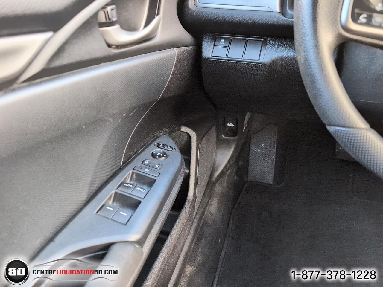 2017 Honda Civic Hayon LX CVT 5 portes | BD0438 White Granby - photo #16