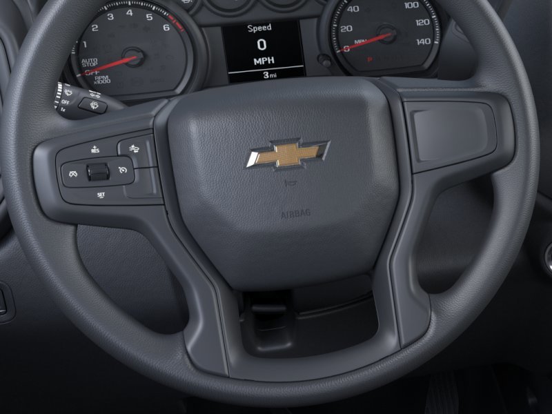 CHEVROLET Silverado 1500 Custom cabine multiplace 4RM 157 po 2026 NOIR Gatineau - photo #18
