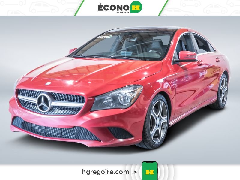 2016 Mercedes Benz CLA Red Laval - photo #2