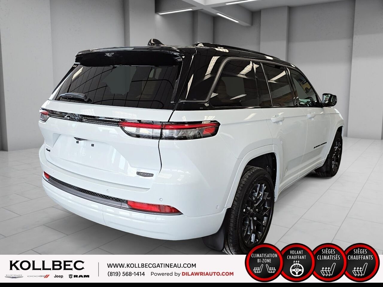 2026 JEEP Grand Cherokee 261420 | Summit 4x4 Bright White Gatineau - photo #14