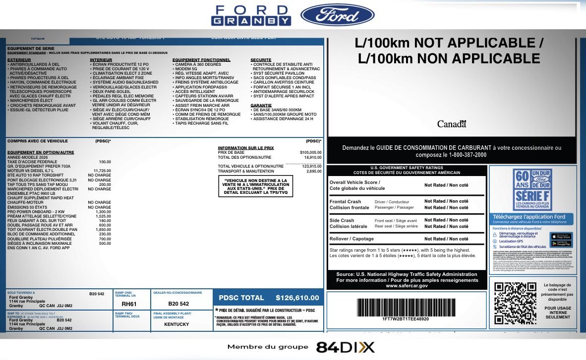 Ford SUPER DUTY F-250 SRW 2026 Gris Granby - photo #35
