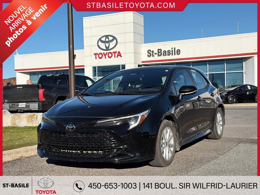 TOYOTA Corolla à hayon SE PLUS 2024 Noir