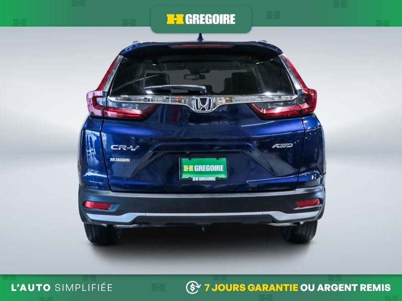 Honda CRV 820900 | EX-L AWD AUTO AC CUIR TOIT MAGS CAM RECULE BLUETOO 2020 Bleu Laval - photo #7