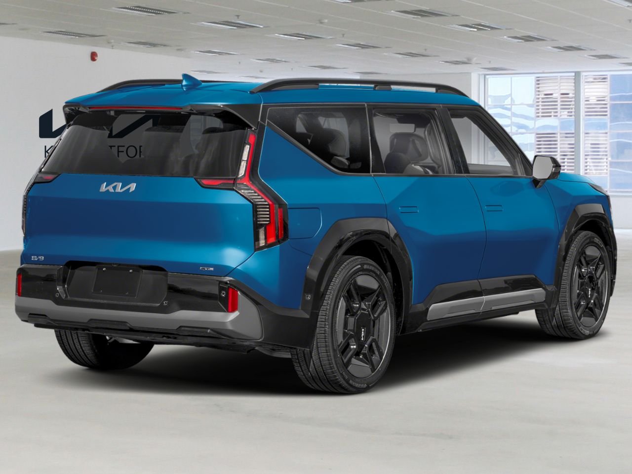 Kia EV9 2026 Bleu océan Thetford Mines - photo #1