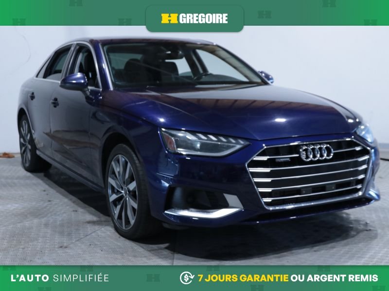 Audi A4 2021 Bleu Blainville - photo #0
