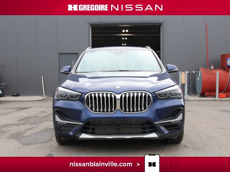 BMW X1 xDrive28i AWD CUIR-TOIT-CARPLAY-SIEGE CHAUFFANT 2020 Bleu