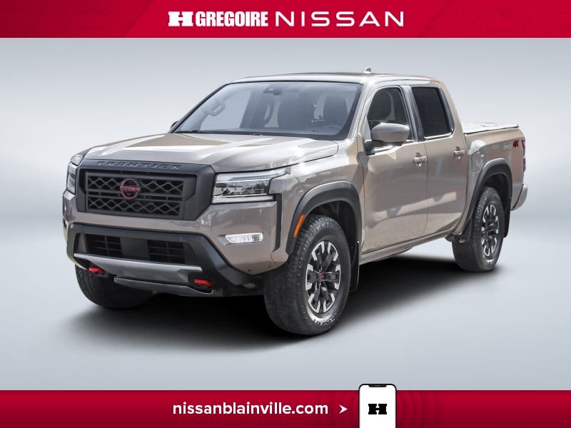 Nissan Frontier PRO-4X 0 ACCIENT 1 PROPRIO AWD SIEGE ELECTRIQUE 2022 Brun