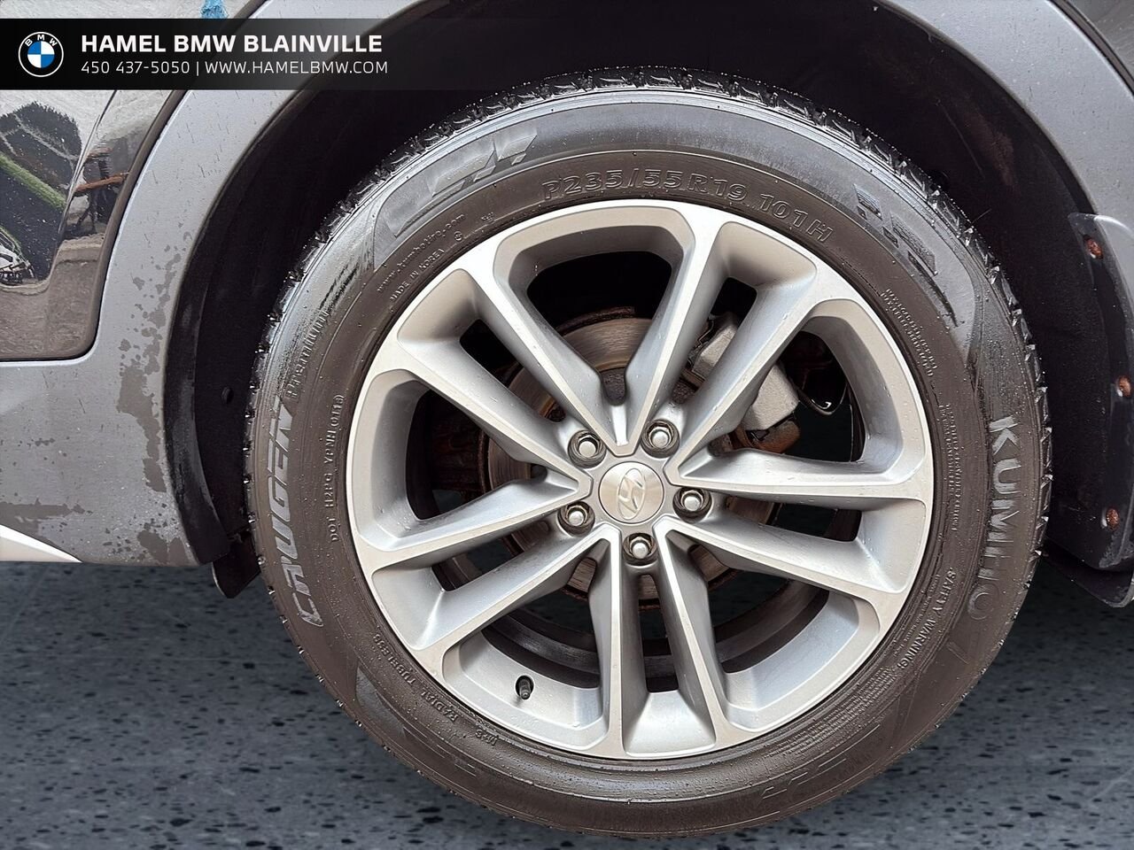 Hyundai Santa Fe Sport 2.0T Limited 4 portes TI 2017 Noir Blainville - photo #6