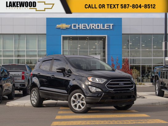 2022 Ford EcoSport SE 200A 4WD 2.0L | Power Sunroof Black