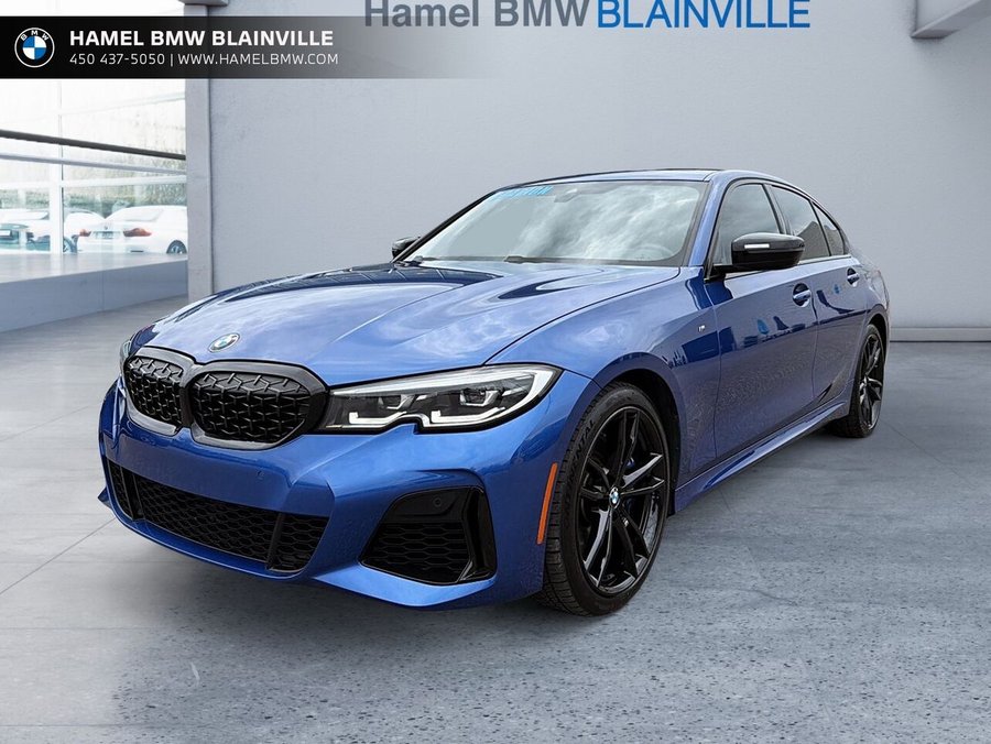BMW Série 3 M340i xDrive berline Amérique du Nord 2021 Bleu