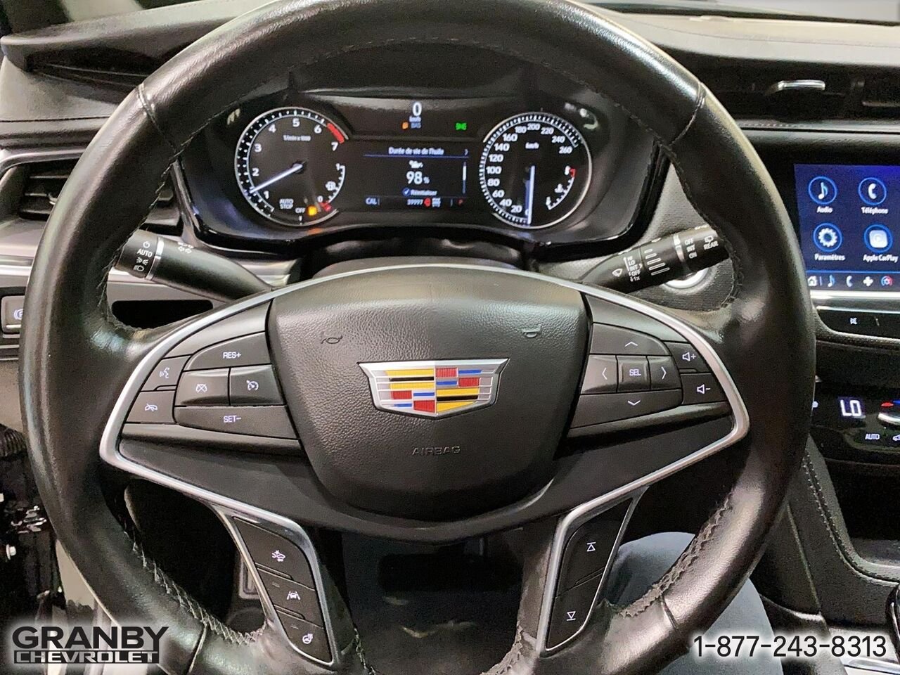 Cadillac XT5 TI 4 portes de luxe | G3840 2024 Noir Granby - photo #16