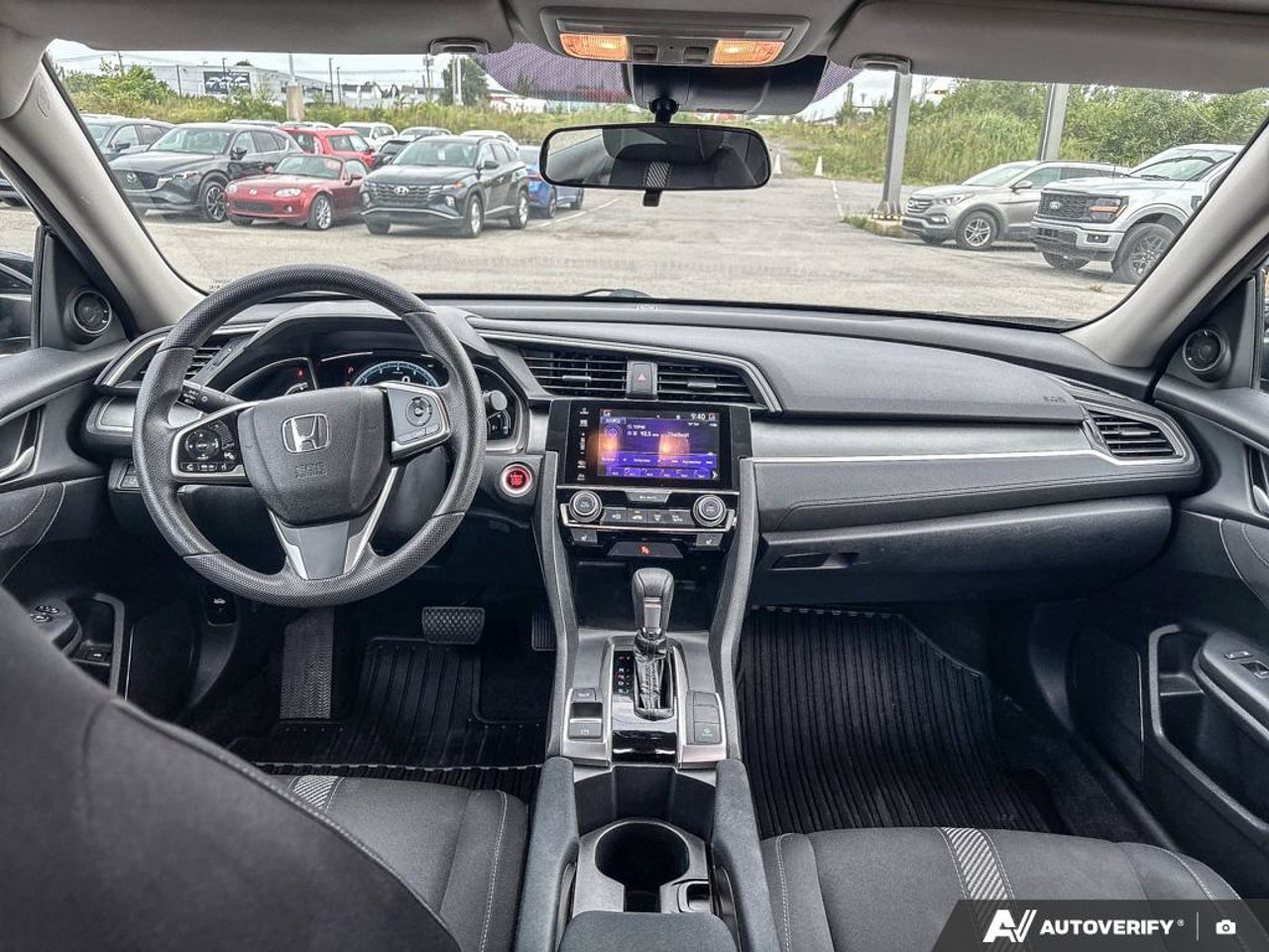 2017 Honda Civic Sedan 2HGFC2F85HH034969 White Mirabel - photo #26