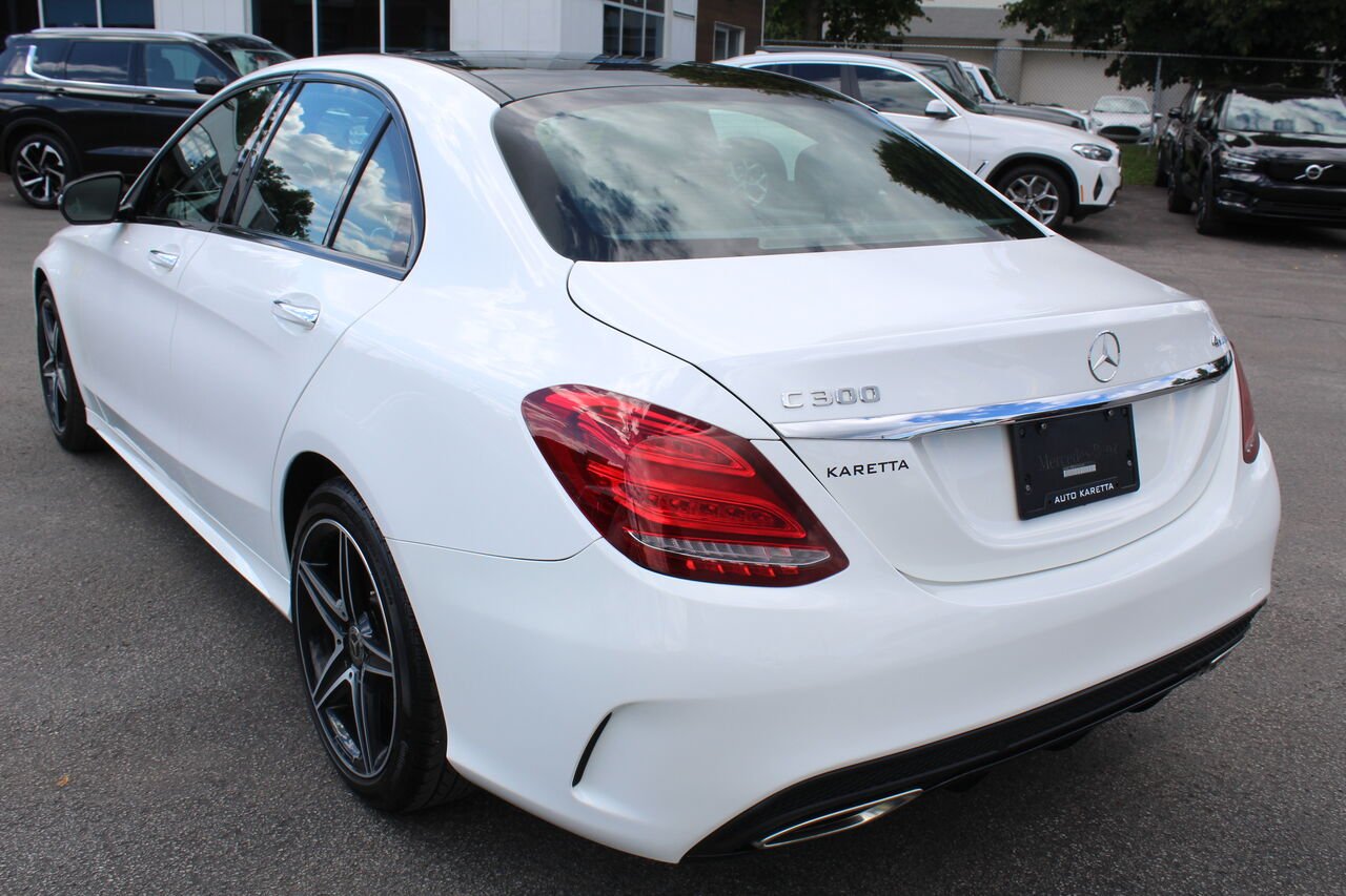 Mercedes-Benz Classe-C VIN: 55SWF4KB3JU264149 2018 Blanc Sainte-Rose - photo #2