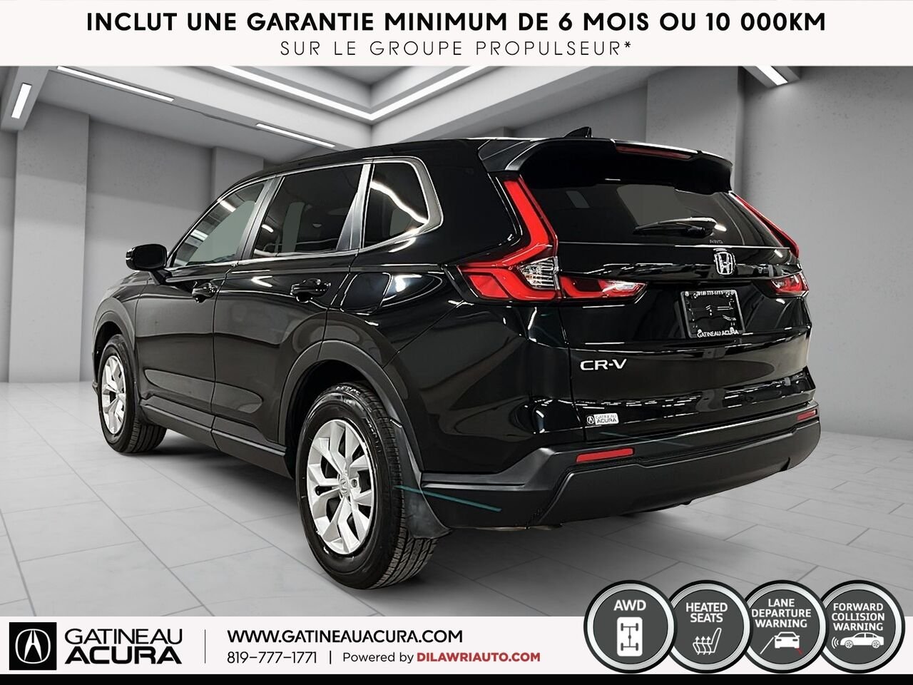 Honda CR-V LX AWD 2024 Noir Ottawa & Gatineau - photo #16