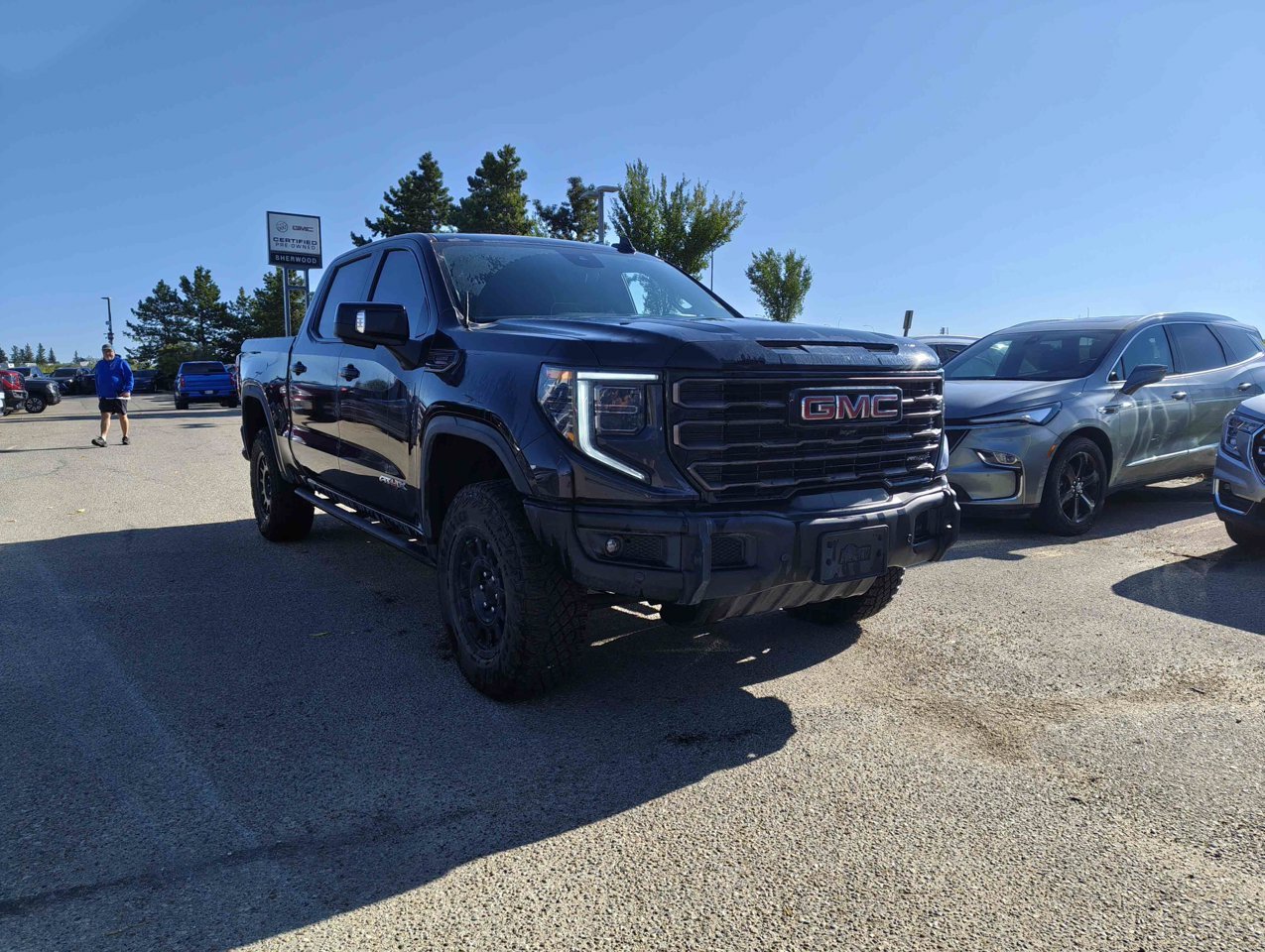 2026 GMC Sierra 1500 4WD Crew Cab 147 AT4X Grey Sherwood Park - photo #2