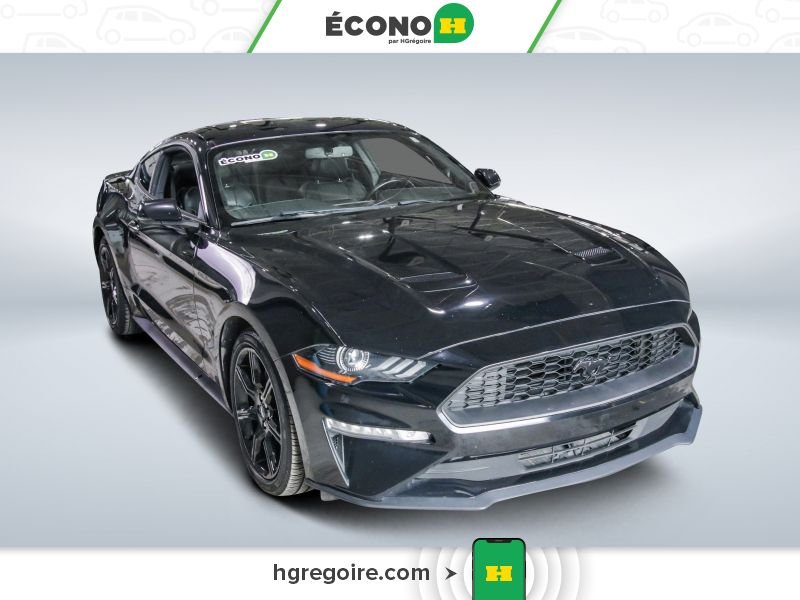 Ford Mustang 726363 | ECOBOOST PREMIUM AUTO A/C CUIR NAV MAGS CAM RECUL 2018 Noir Laval - photo #0
