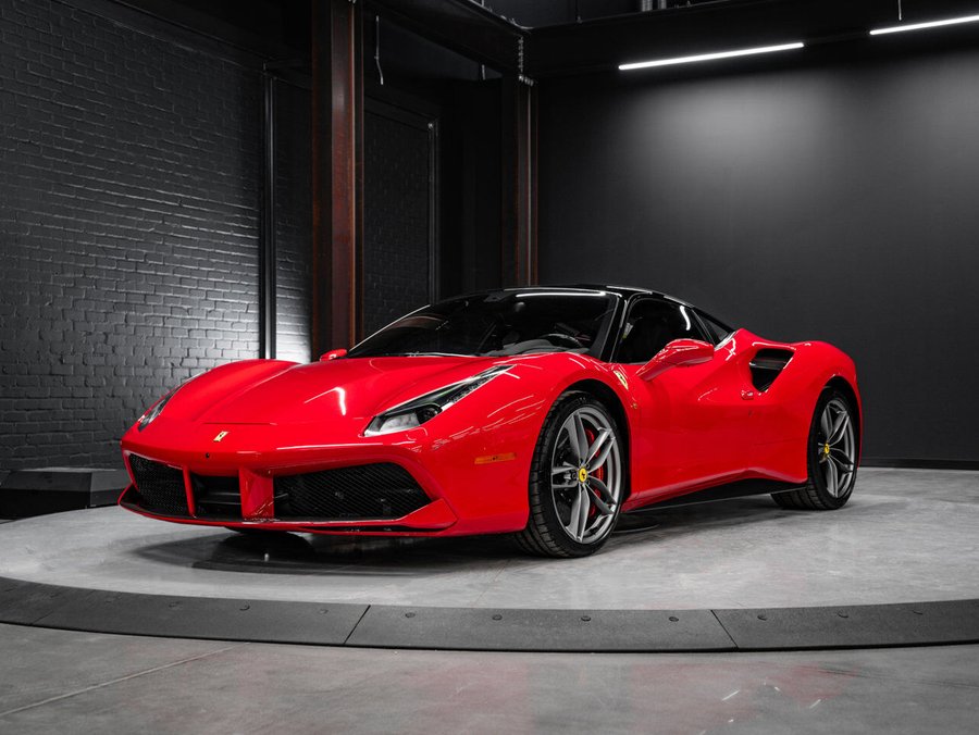2019 Ferrari 488 GTB 2019 Red