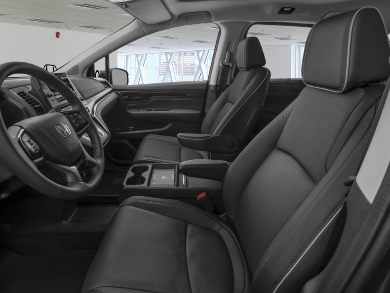 HONDA Odyssey Touring BA 2027 Blanc platine nacré Val-d'Or - photo #12