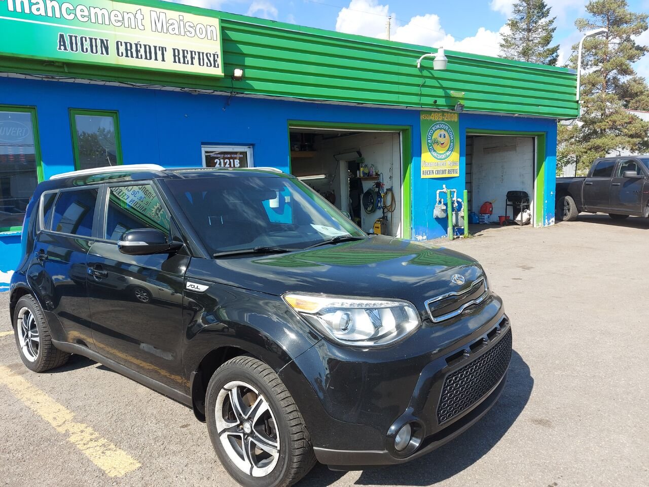 2015 Kia Soul Black  - photo #8