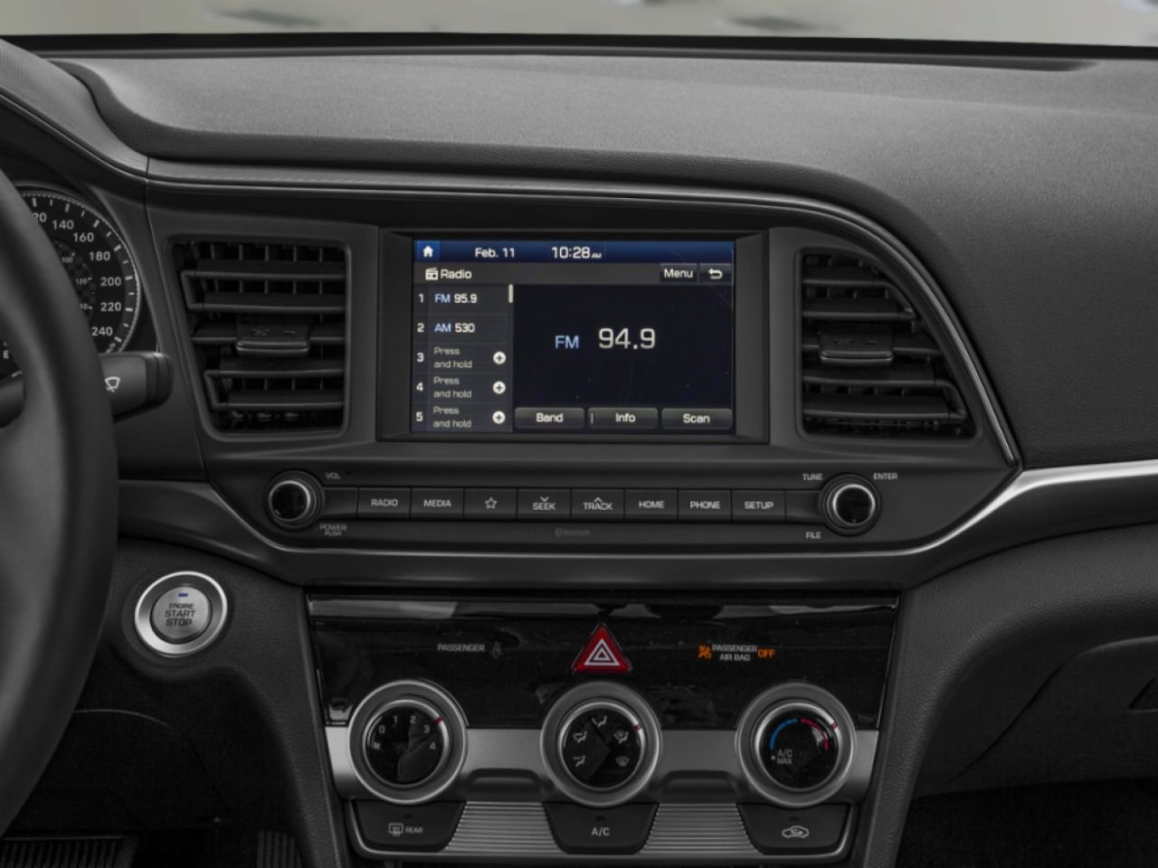 2019 HYUNDAI Elantra Preferred BA avec ensemble Soleil et sécurité Platinum Silver Gatineau - photo #11