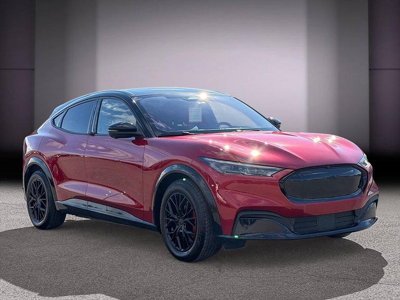 2021 Ford Mustang Mach-E 3FMTK3SU8MMA01467 Red Mirabel - photo #6