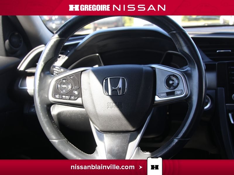 Honda Civic BE6071 | EX TOIT MAGS A/C SIEGE CHAUFFANT 2020 Noir Laval - photo #13