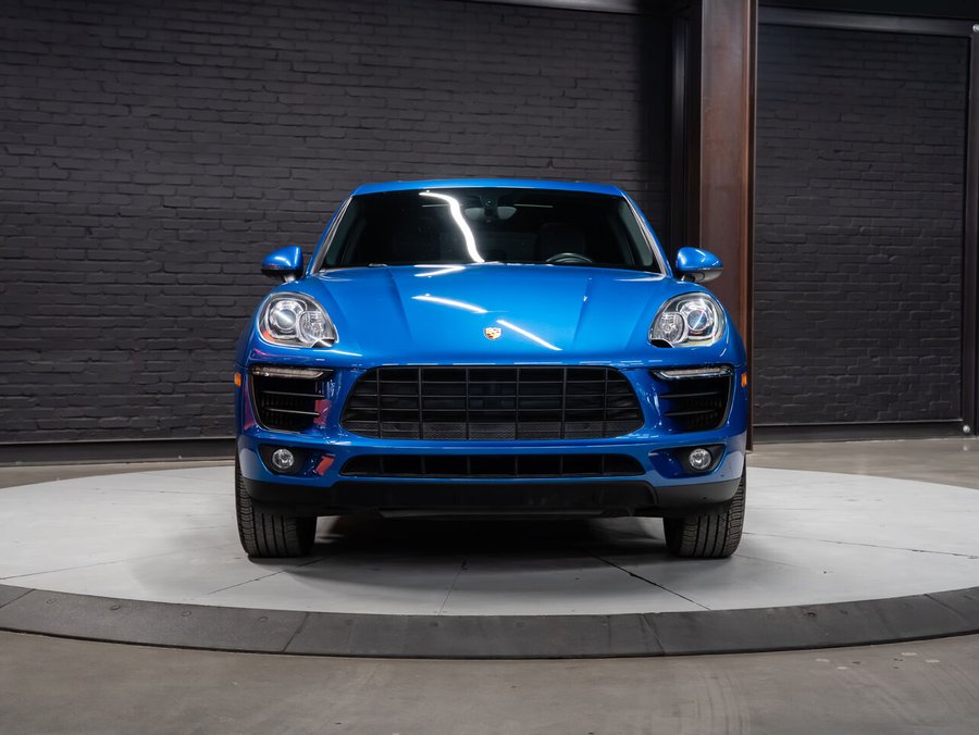 2015 Porsche Macan S Blue