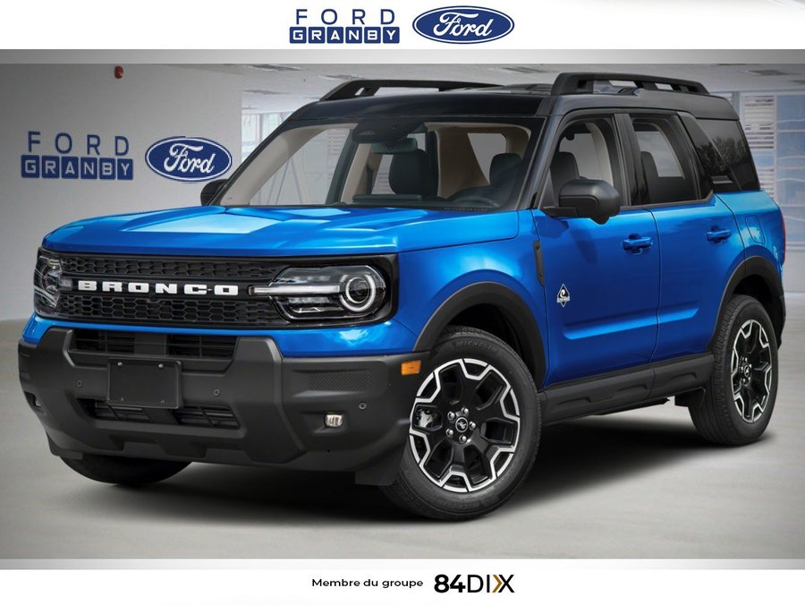 2026 Ford Bronco Sport Outer Banks 4x4 Velocity Blue Metallic