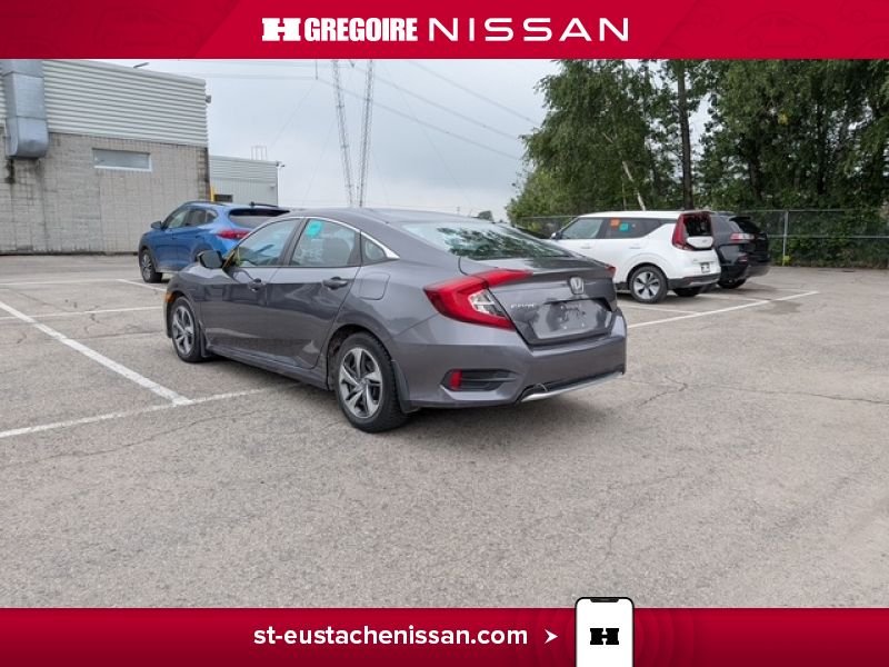 Honda Civic SE4617 | LX AUTOMATIQUE CLIMATISATION SIEGES CHAUFFANTS MAG 2020 Gris Laval - photo #8