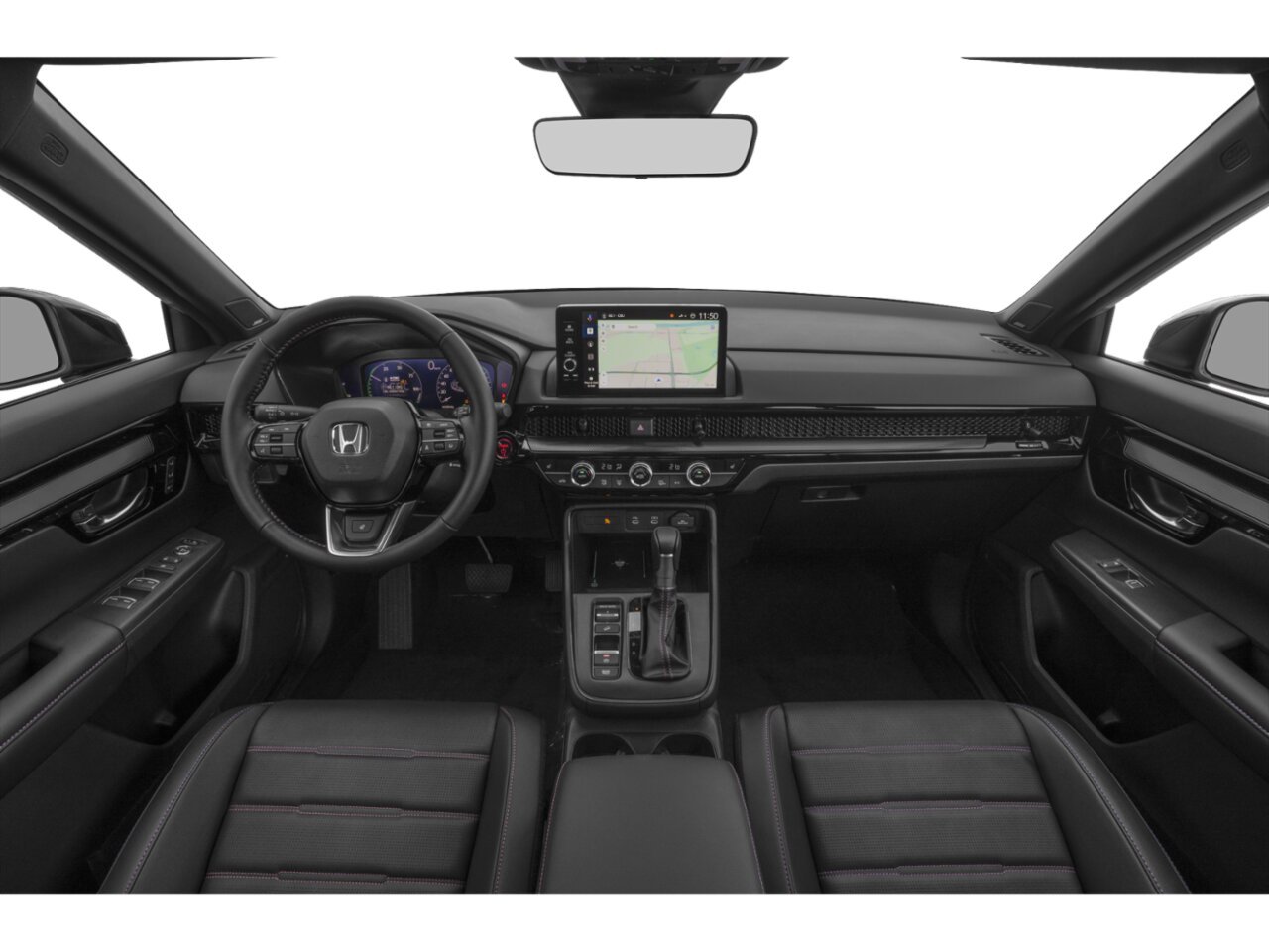HONDA CR-V hybride Touring Traction Intégrale 2027 Noir cristal nacré Val-d'Or - photo #3