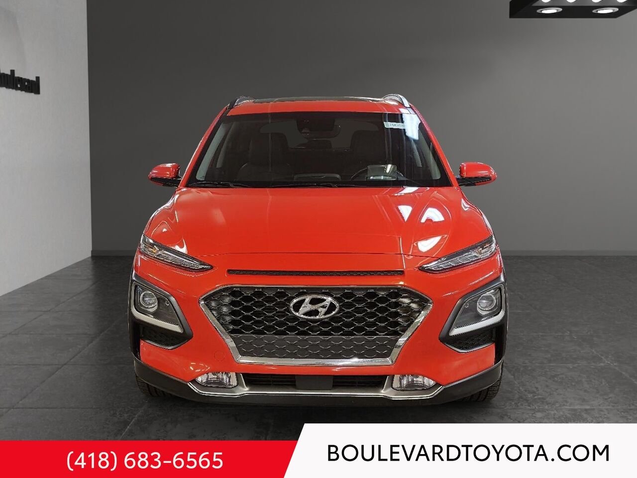 Hyundai Kona 100408A-51 | 1.6T ULTIMATE TI, AWD 2020 Orange Québec - photo #1
