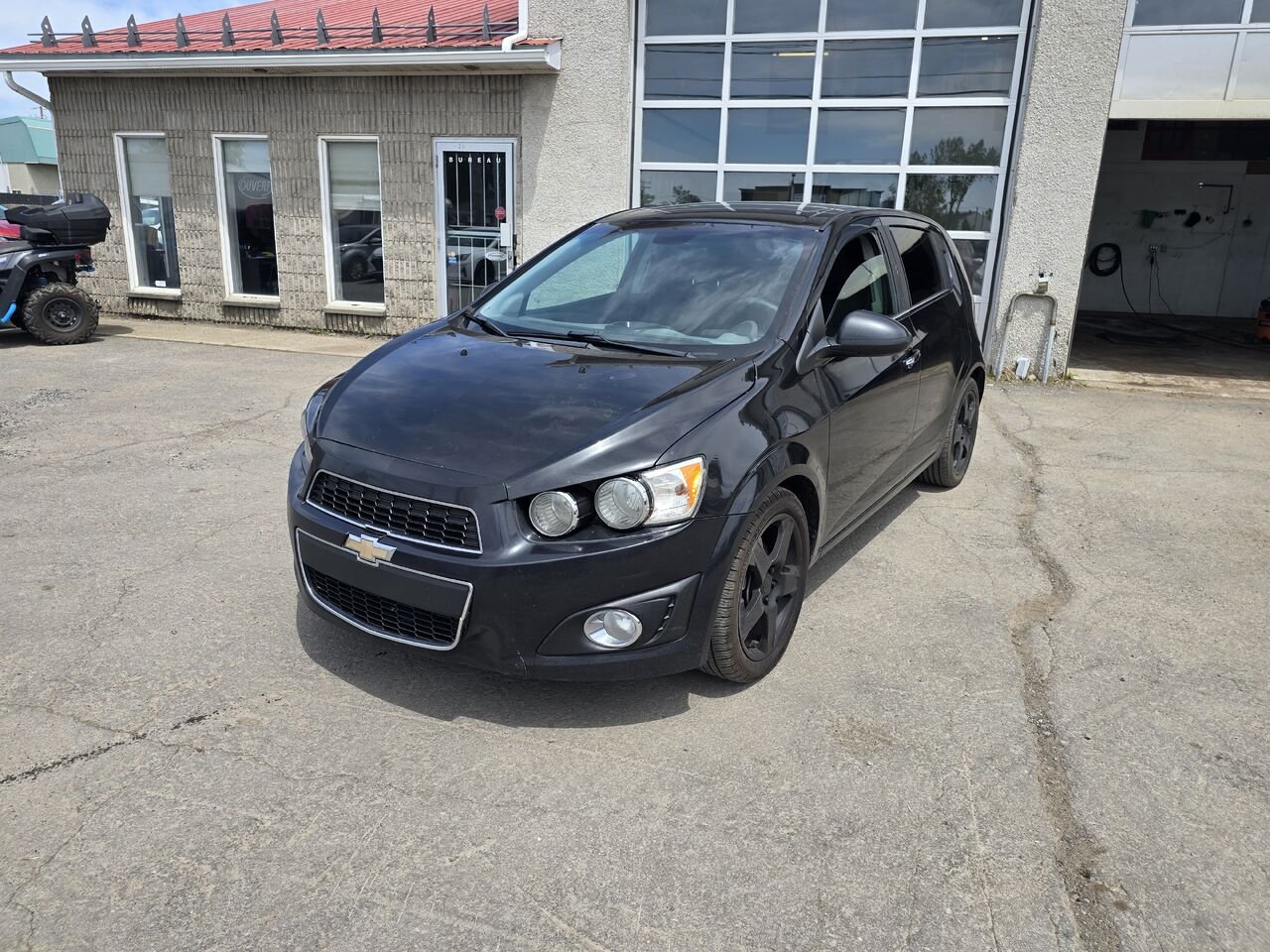 2014 Chevrolet Sonic Black  - photo #0