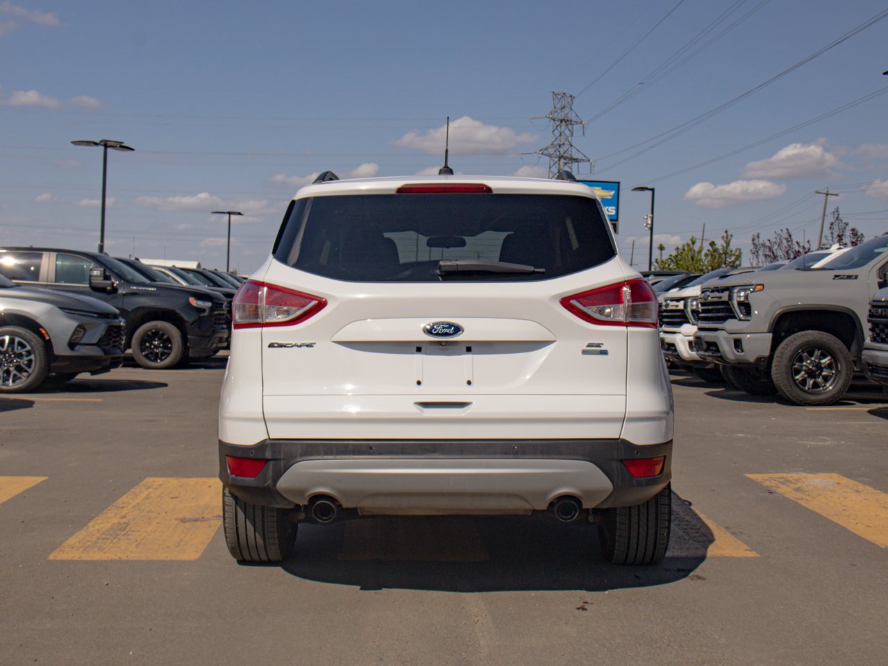 2014 Ford Escape 4WD 4dr SE White Sherwood Park - photo #8