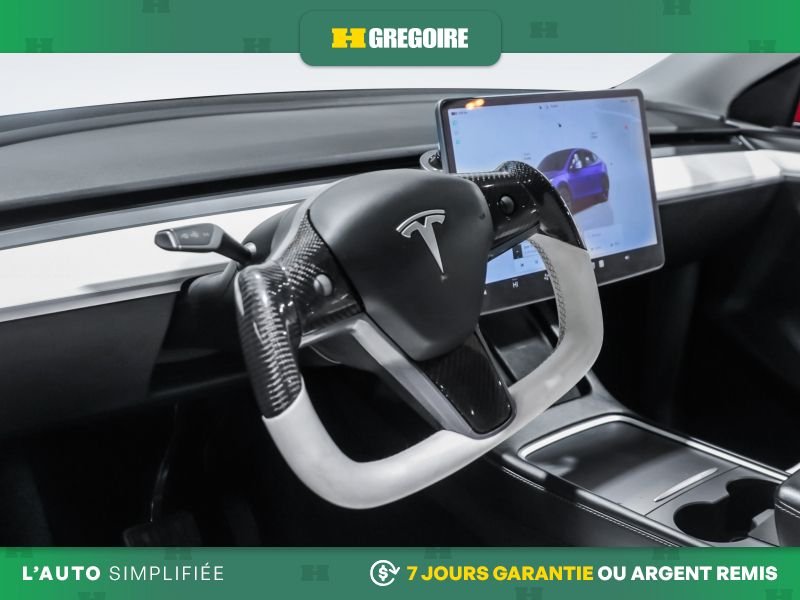 2023 Tesla Model Y Red Saint-Eustache - photo #11