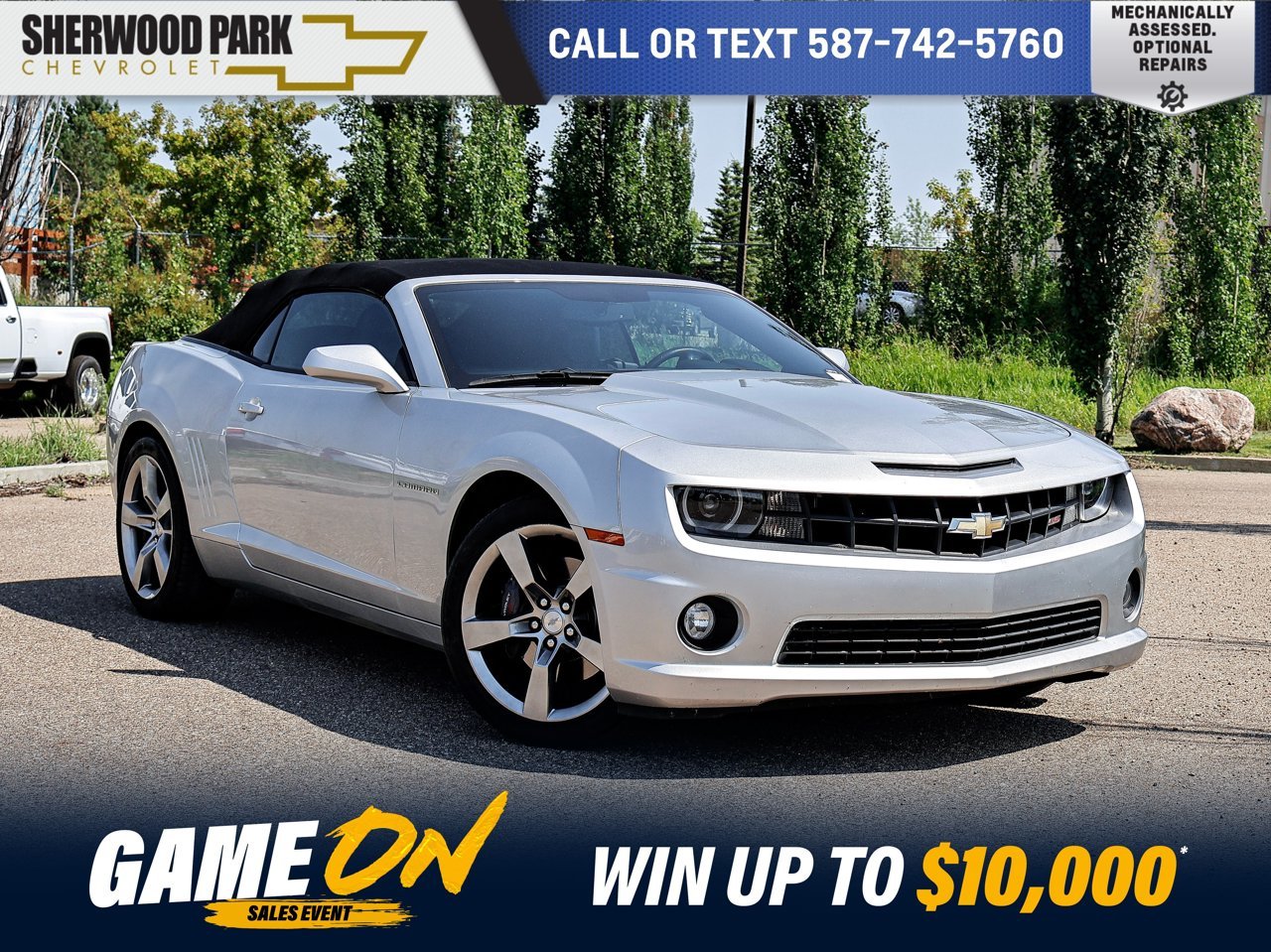2012 Chevrolet Camaro 2dr Conv 2SS Grey Sherwood Park - photo #0