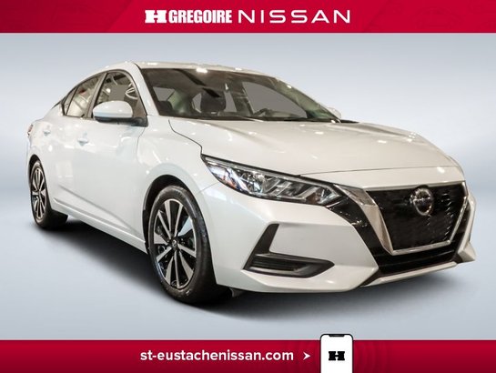 2023 Nissan Sentra SV DEM. A DISTANCE SIEGES CHAUFFANTS APPLE CARPLAY White