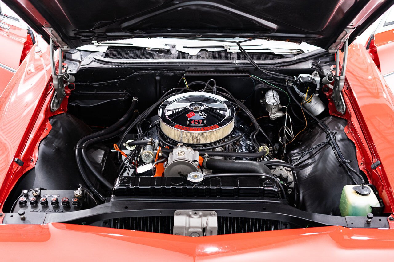 Chevrolet Impala Match N# L72 427/425 4spd 4.56gear Org Bill Of Sale | PRIX EN USD 1968 Rouge Montréal - photo #17